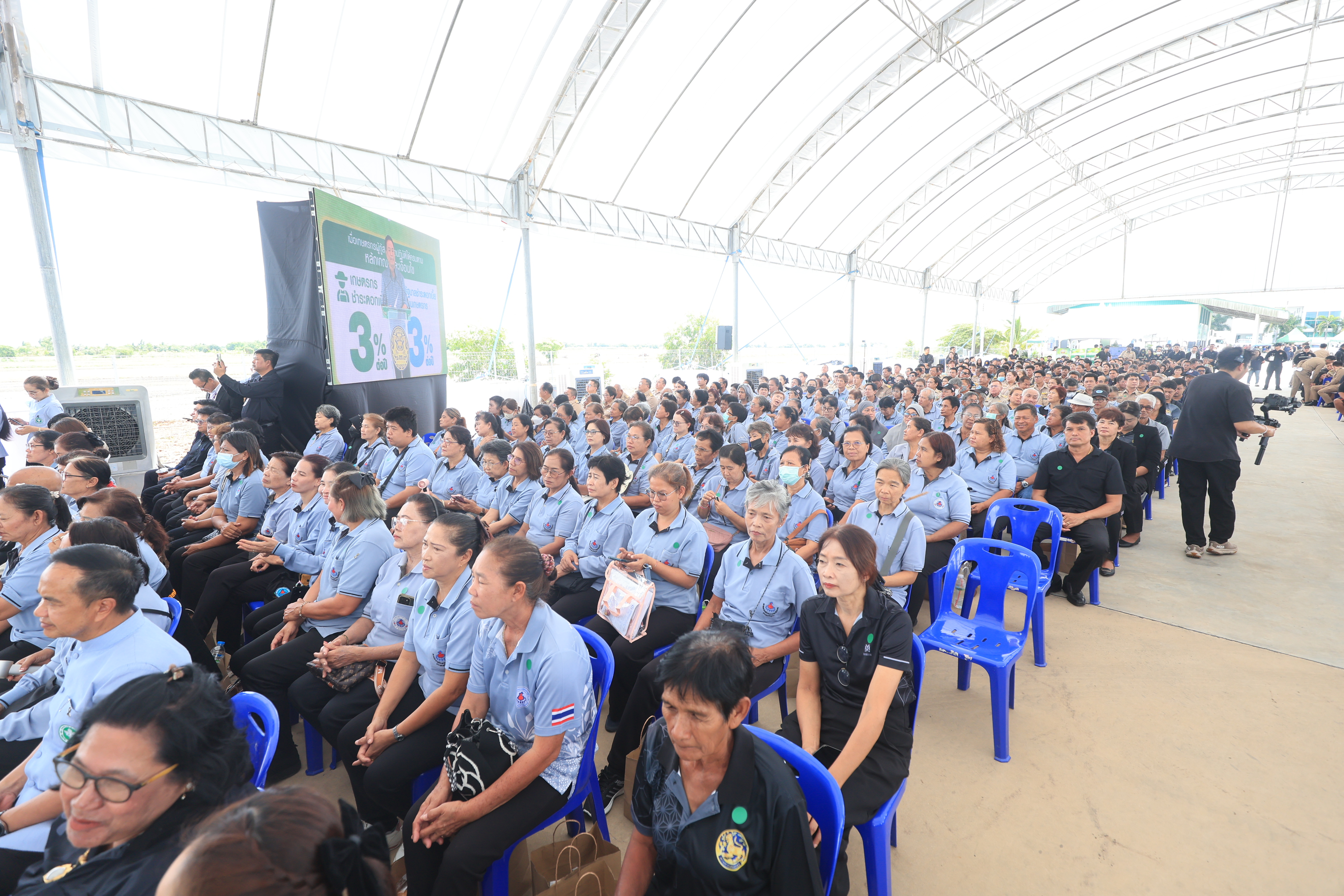 title - ส.ป.ก. ร่วมงานเปิดตัวโครงการสินเชื่อดอกเบี้ยคนละครึ่ง เพื่อลดต้นทุนการผลิต ณ จังหวัดพระนครศรีอยุธยา